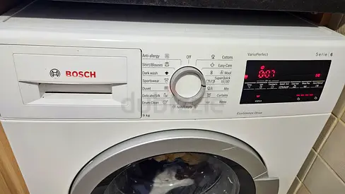 Bosch Serie 6 front-load washing machine - working condition