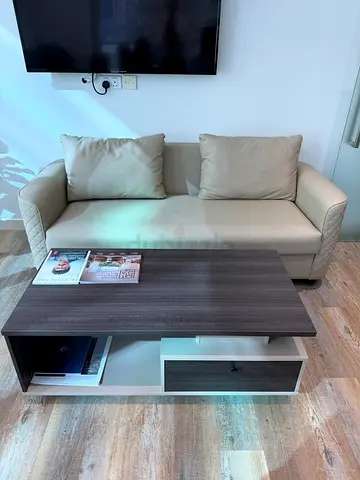 Office Sofa Set + Center Table