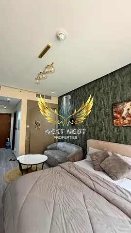 Furnished Studio | Balcony | Community & Road View