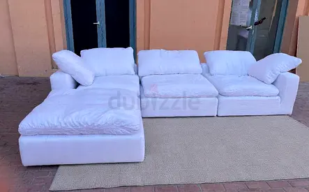 Great Condition Original marina home luscious modular sofa and footstool