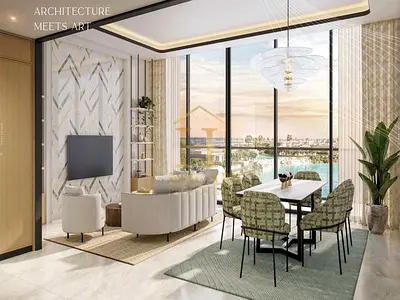 Lagoon-View Studio | Genuine Resale | Azizi Venice 7 Building C