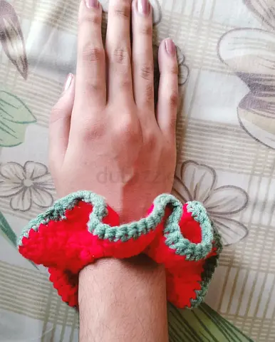 Beautiful Crochet scrunchie for sale