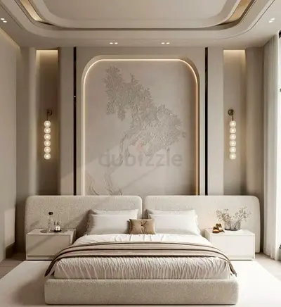 luxury Wide Headboard Bed sets Brand New