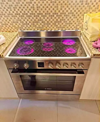 Free delivery Bosch Electric ceramic cooker with fan 90 cm