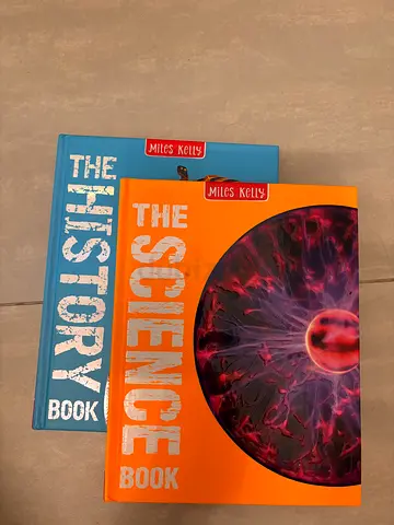 REDUCED!! Brand New Hardback History  Science Book Bundle