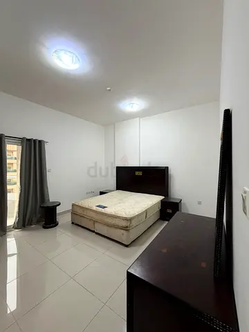 master bed room available with attached bathroom