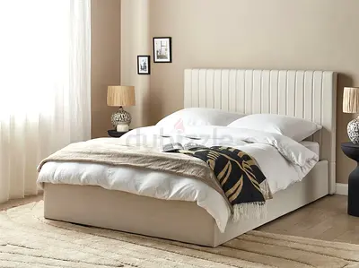 Stylish Brand new Queen size bed with medical mattress good Quality Queen bed storage