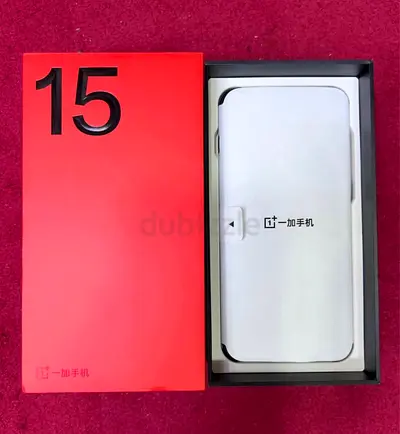 OnePlus 15 — Boxed unit with original packaging