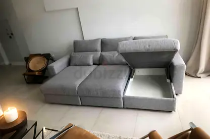 IKEA Esklstuna L Shape Sofa Bed Gray