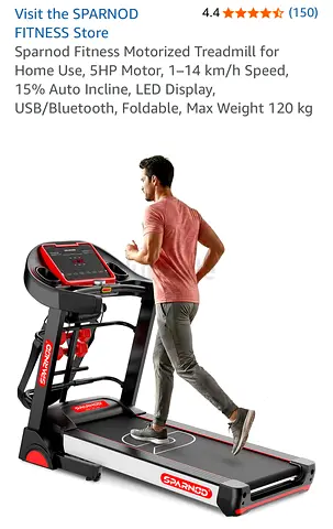 Sparnod treadmill brand new for sale
