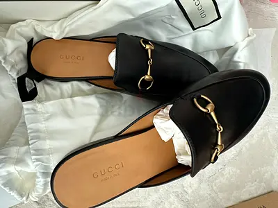 Gucci Princetown shoes unworn brand new size 39