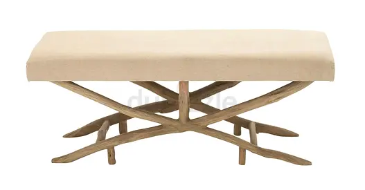 Natural branches bench