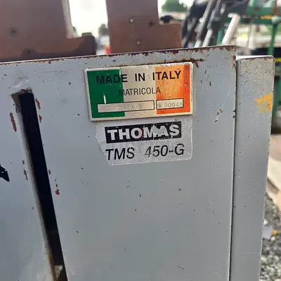 Used almuni Thomas TMS 450-G industrial machine (Made in Italy)