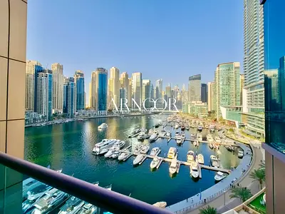 Stunning 2 Bed | Full Marina View | High Floor