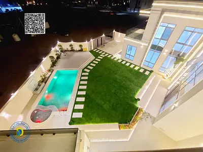 لأصحاب الرفاهية فيلا الياسمين 6 غرف مع مسبح وجيم ومصعد وروف شامل كهرباء وماء ومكيفات  تشطيب سوبر ديلوكس تملك حرلجميع الجنسيات تمويل بنكى