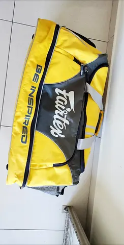 Original Fairtex Gym Bag Gear Equipment Multipurpose Muay Thai Boxing Training Kickboxing Mma muay