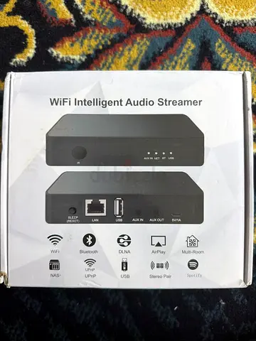 Model No. DW01 WiFi Intelligent Audio Streaming Preamplifier With Bluetooth
Features