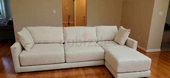 Crate and Barrel Gather two pieces sectional sofa