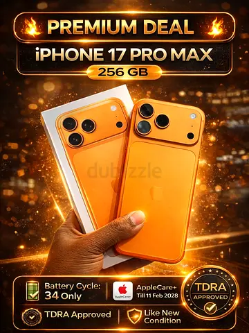 iPhone 17 Pro Max 256 GB TDRA WITH CARE PLUS