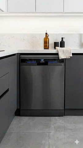 Siemens iQ300 14 Place Settings Dishwashers, German Engineering, Brushed Black MODEL SN23HC25MM