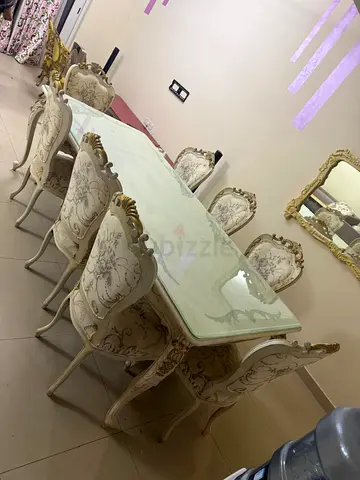 Royal Gold Dinning Set Dinning table SLuxuries