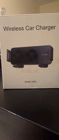 Wireless Car Charger Model S20A. Suitable for all Samsung z fold and IPhone with 180 rotation
