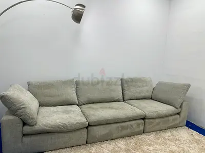 As perfect condition pan emirates modular sofa