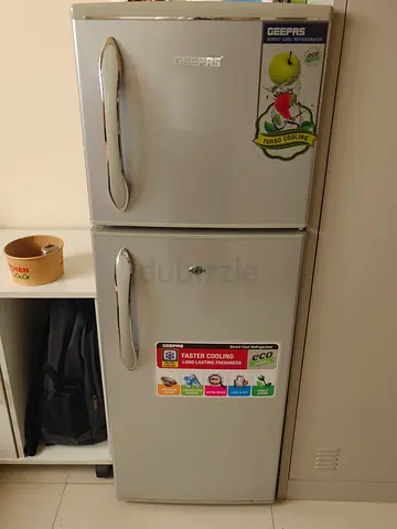 Geepas Double Door Refrigerator for Sale