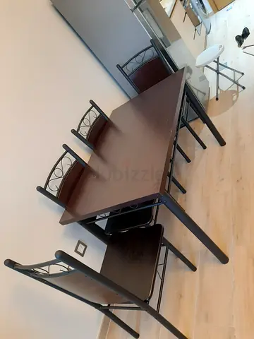 Brand new dining table with chair available