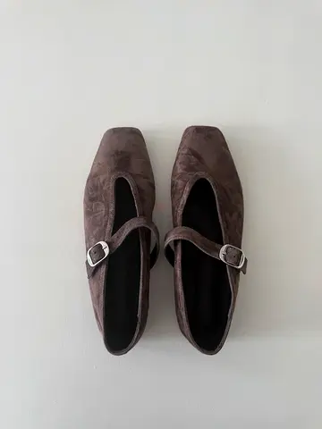 Tony Bianco Brown Suede Flats