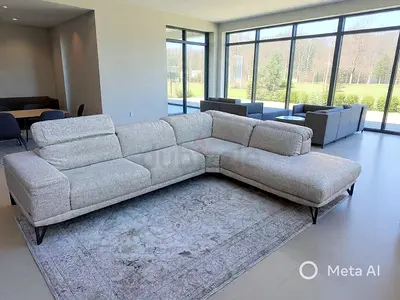 Natuzzi premium quality L shape sofa bed