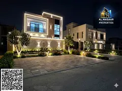 Luxury villa with a high-end swimming pool for sale in Balhalio 2 - near Al-Zahia roundabout and nex