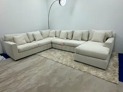 Cratebarrel Ushape sofa