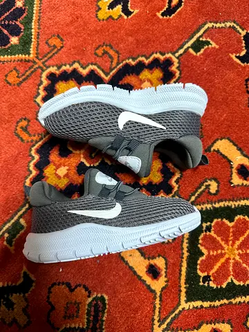 Nike Silver kids sportswear boots