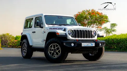( 5 Years Warranty + 3 Years Service ) 2025 Jeep Wrangler Rubicon 2.0L Turbo 4x4 GCC 0Km