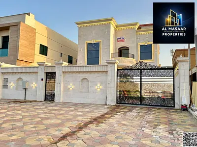 فيلا بسعر شامل كهرباء ومياه ومكيفات على الشارع الرئيسي جاهزة للسكن في أرقي مناطق عجمان قريب جميع الخدمات تملك حر لجميع الجنسيات للبيع فيلا فاخرة في