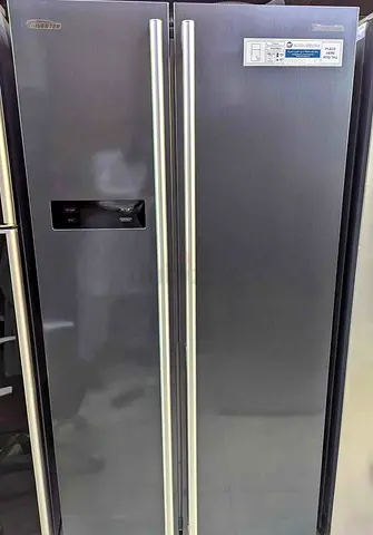 Panasonic  brand side by side fridge freezer 90cm like new condition perfect working more details co