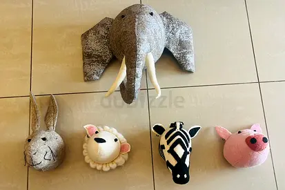 Great deal! Handmade animal wall decorations great price