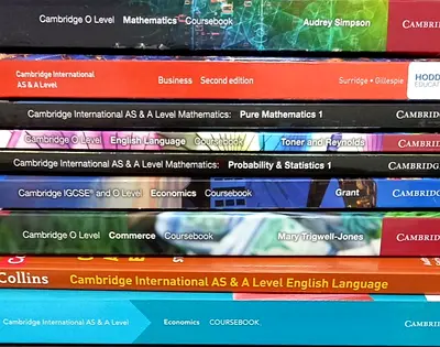 IGCSE O level A-level books available brand new