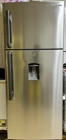 Stainless Steel Refrigerator with Ice and Water Dispenser