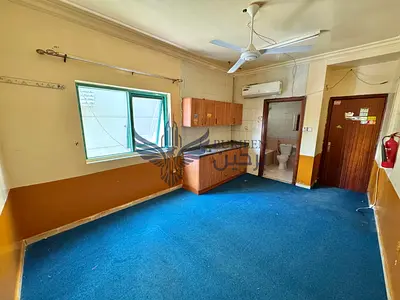 Spacious studio apartment available in musala sharjah only for families