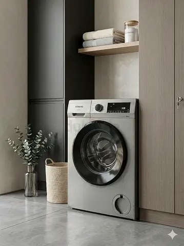 Siemens Front Load 9Kg Washer iQ300 MODEL Wg42A1Xvgc,Silver Inox