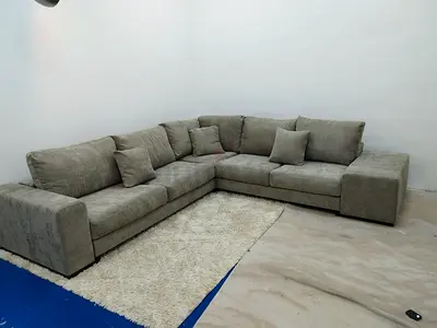 Natuzzi brand feather 🪶 filled corner sofa