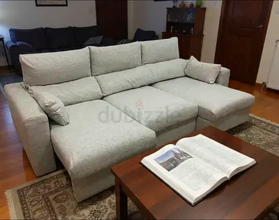 Ikea eskilstuna L shape sofa under storage