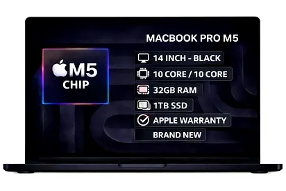 MacBook Pro M5 14” 32GB RAM 1TB SSD