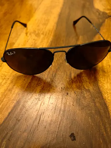 Rayban aviator black size 58 good condition