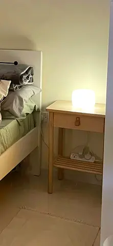 Ikea BJÖRKSNÄS Bedside table, birch, 48x38 cm