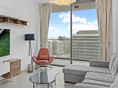 Canal and Skyline View | High Floor | Furnished
