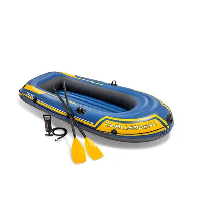 2 person Intex kayaking boat 3 chambr