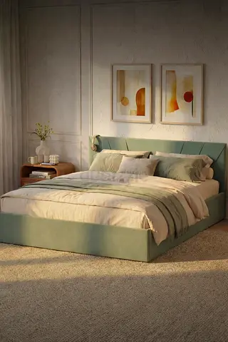 Elegant Modern Brand new Queen size bed frame storage family bed double bed Queen bed mattress
